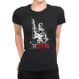 All of us are Dredd - Womens Premium T-Shirts RIPT Apparel Small / Black
