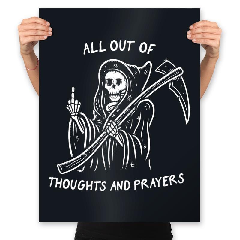 All Out - Prints Posters RIPT Apparel 18x24 / Black