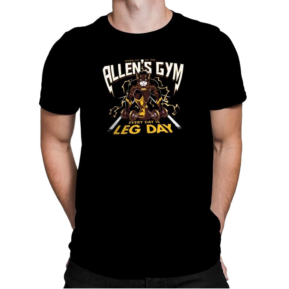Allen's Gym Exclusive - Mens Premium T-Shirts RIPT Apparel Small / Banana Cream