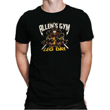 Allen's Gym Exclusive - Mens Premium T-Shirts RIPT Apparel Small / Black