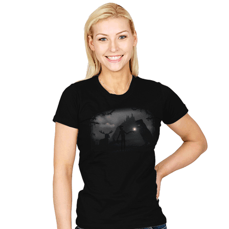 Alone - Womens T-Shirts RIPT Apparel