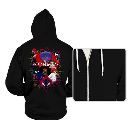 Along Came a Spiderverse - Hoodies Hoodies RIPT Apparel Small / Black