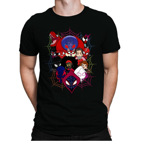 Along Came a Spiderverse - Mens Premium T-Shirts RIPT Apparel Small / Black
