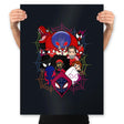 Along Came a Spiderverse - Prints Posters RIPT Apparel 18x24 / Black