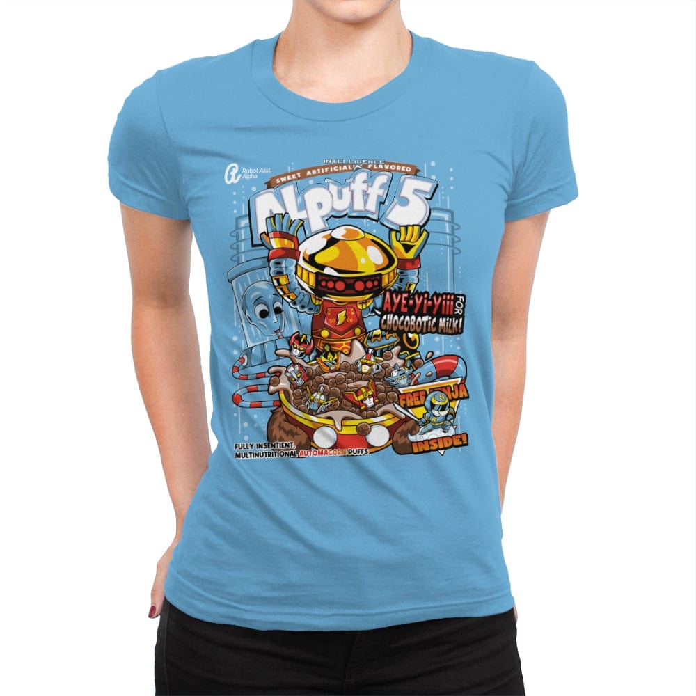 Alpuff 5 - Womens Premium T-Shirts RIPT Apparel Small / Turquoise