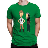 Alright and High - Mens Premium T-Shirts RIPT Apparel Small / Kelly