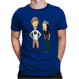 Alright and High - Mens Premium T-Shirts RIPT Apparel Small / Royal