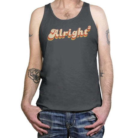 Alright - Tanktop Tanktop RIPT Apparel X-Small / Asphalt