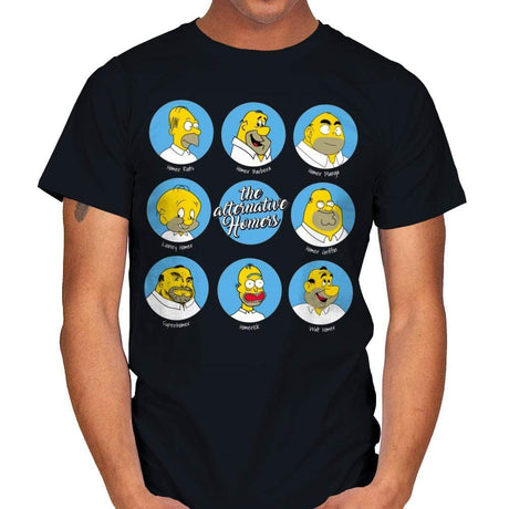 Alternative Homers - Mens T-Shirts RIPT Apparel Small / Black
