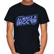 Always a Bigger Fish - Mens T-Shirts RIPT Apparel Small / Black