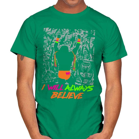 Always Believe - Mens T-Shirts RIPT Apparel Small / Kelly