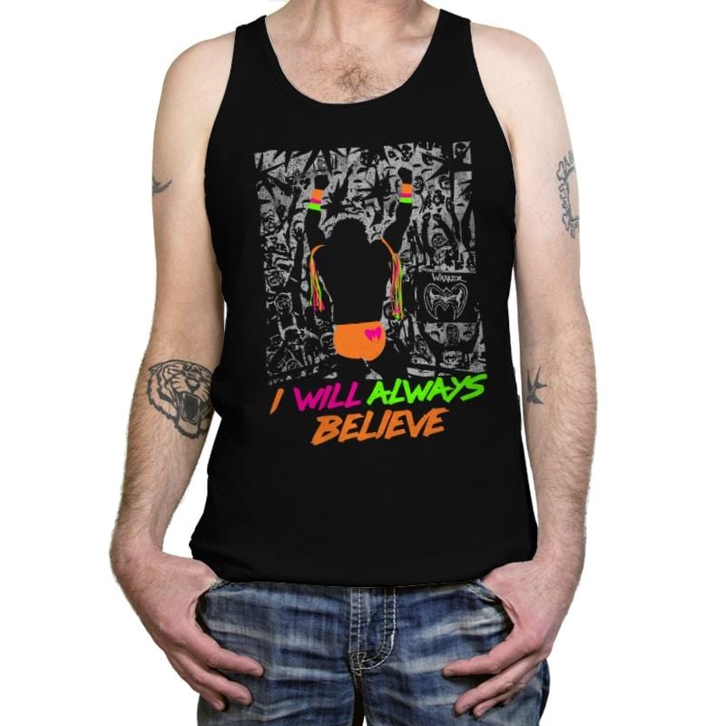 Always Believe - Tanktop Tanktop RIPT Apparel X-Small / Black