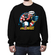 Amazinger - Crew Neck Sweatshirt Crew Neck Sweatshirt RIPT Apparel Small / Black