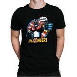 Amazinger - Mens Premium T-Shirts RIPT Apparel Small / Black