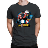 Amazinger - Mens Premium T-Shirts RIPT Apparel Small / Heavy Metal