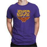 Amazon By Nature Exclusive - Wonderful Justice - Mens Premium T-Shirts RIPT Apparel Small / Purple Rush