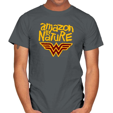 Amazon By Nature Exclusive - Wonderful Justice - Mens T-Shirts RIPT Apparel Small / Charcoal