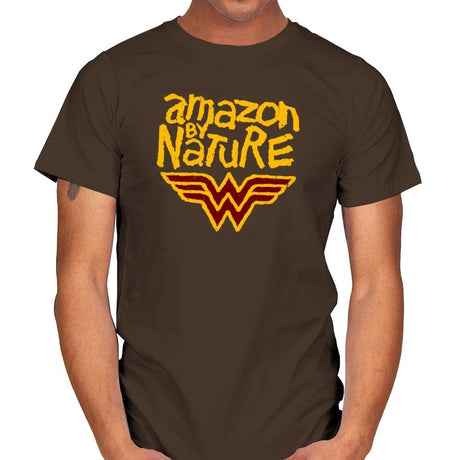 Amazon By Nature Exclusive - Wonderful Justice - Mens T-Shirts RIPT Apparel Small / Dark Chocolate