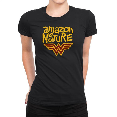 Amazon By Nature Exclusive - Wonderful Justice - Womens Premium T-Shirts RIPT Apparel Small / Black