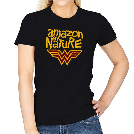 Amazon By Nature Exclusive - Wonderful Justice - Womens T-Shirts RIPT Apparel Small / Black
