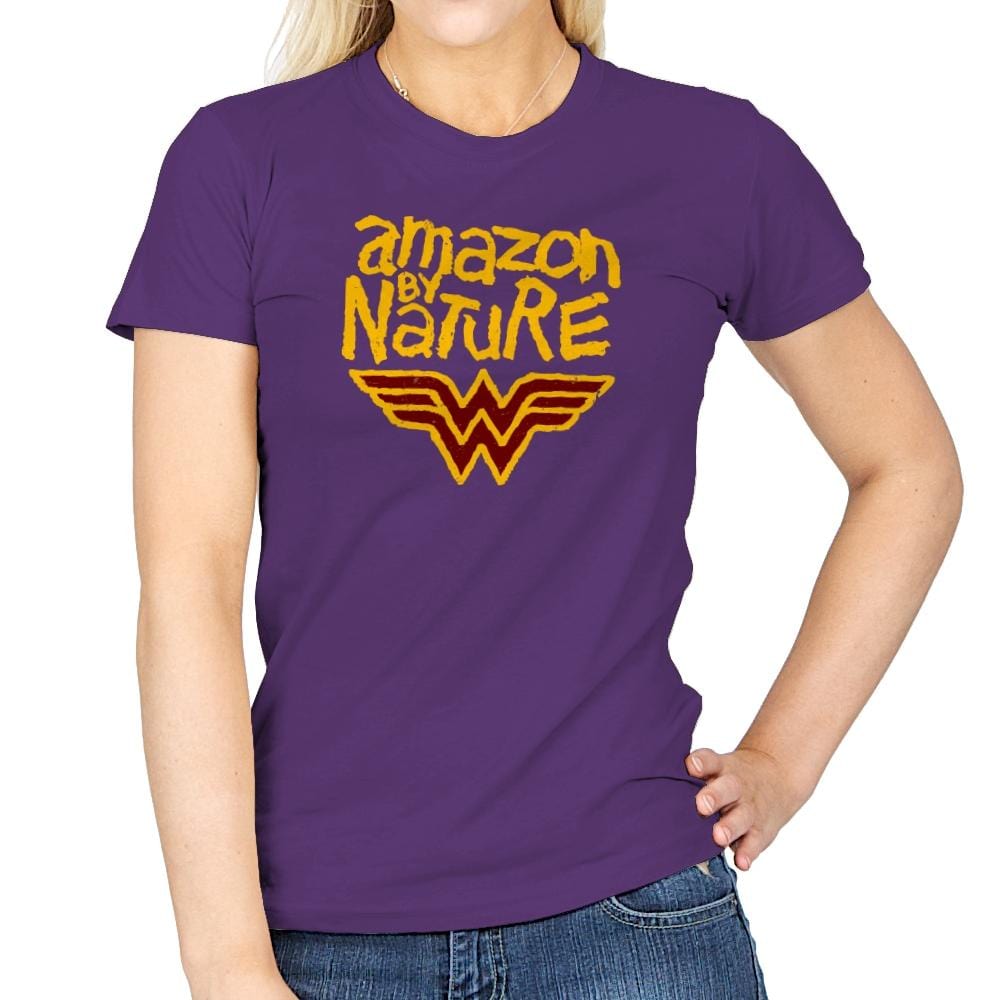Amazon By Nature Exclusive - Wonderful Justice - Womens T-Shirts RIPT Apparel Small / Purple