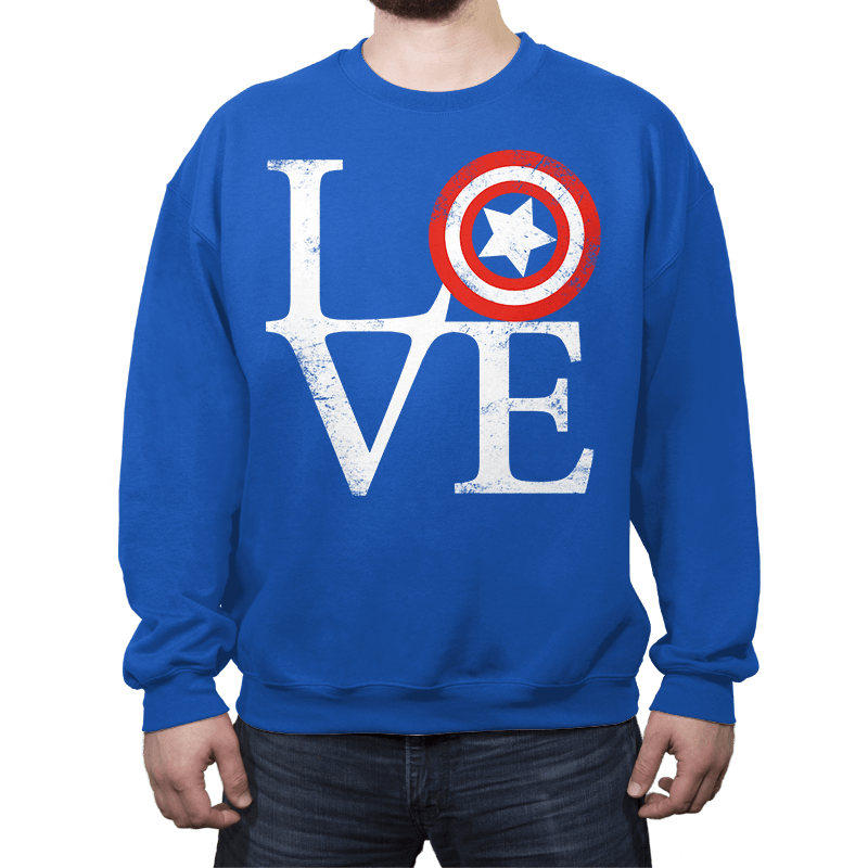 America Love - Crew Neck Crew Neck RIPT Apparel