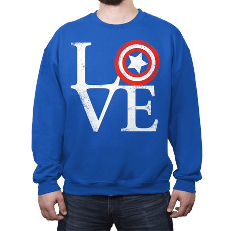 America Love - Crew Neck Crew Neck RIPT Apparel