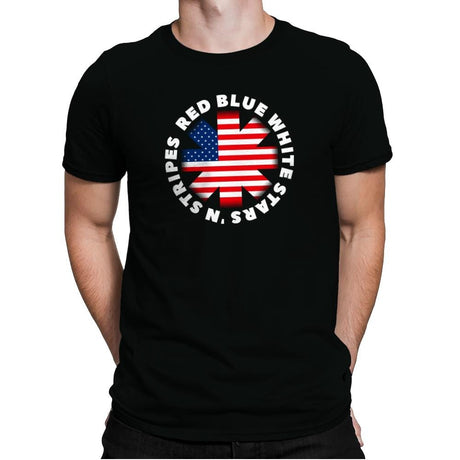 America Pepper - Star-Spangled - Mens Premium T-Shirts RIPT Apparel Small / Black