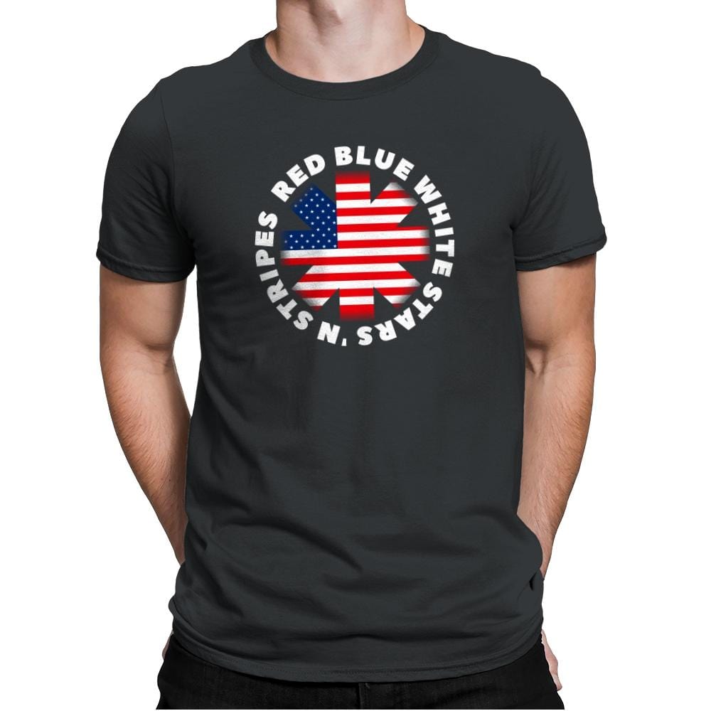 America Pepper - Star-Spangled - Mens Premium T-Shirts RIPT Apparel Small / Heavy Metal