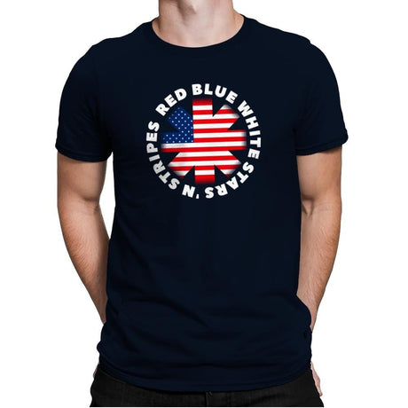 America Pepper - Star-Spangled - Mens Premium T-Shirts RIPT Apparel Small / Midnight Navy