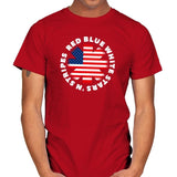 America Pepper - Star-Spangled - Mens T-Shirts RIPT Apparel Small / Red