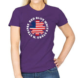 America Pepper - Star-Spangled - Womens T-Shirts RIPT Apparel Small / Purple