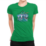 American Beach Volleyball Exclusive - Star-Spangled - Womens Premium T-Shirts RIPT Apparel Small / Kelly Green