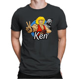American Fighter - Mens Premium T-Shirts RIPT Apparel Small / Heavy Metal