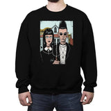 American Goth - Crew Neck Sweatshirt Crew Neck Sweatshirt RIPT Apparel