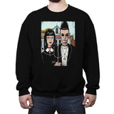 American Goth - Crew Neck Sweatshirt Crew Neck Sweatshirt RIPT Apparel