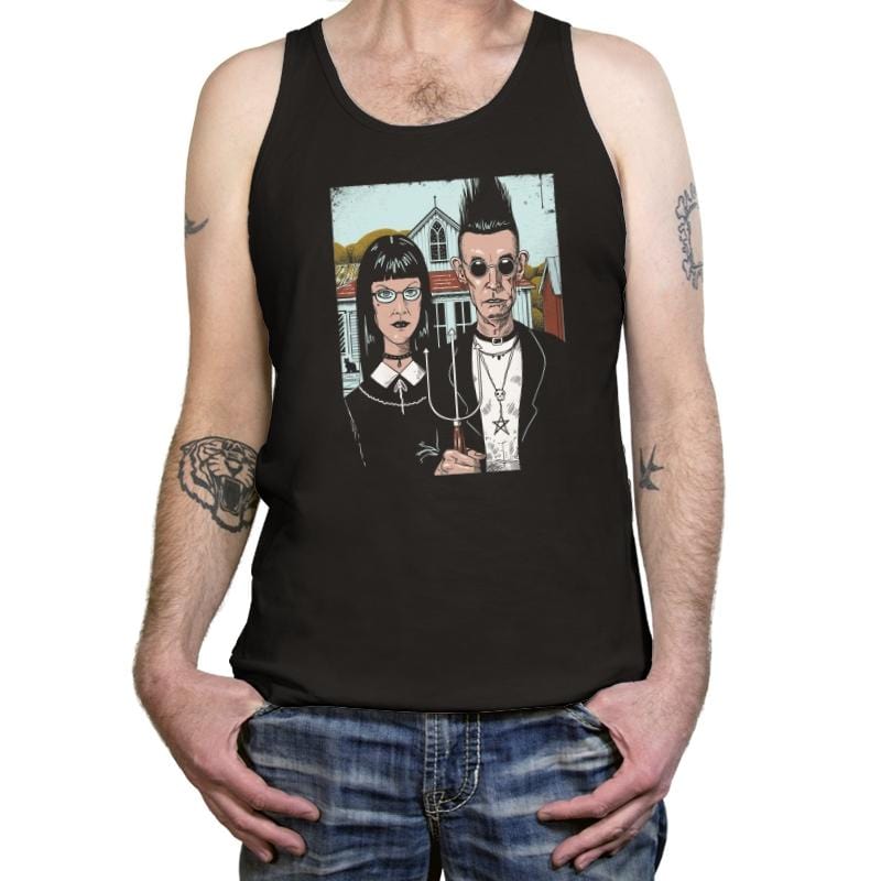 American Goth - Tanktop Tanktop RIPT Apparel