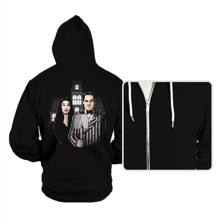 American Spooky - Hoodies Hoodies RIPT Apparel