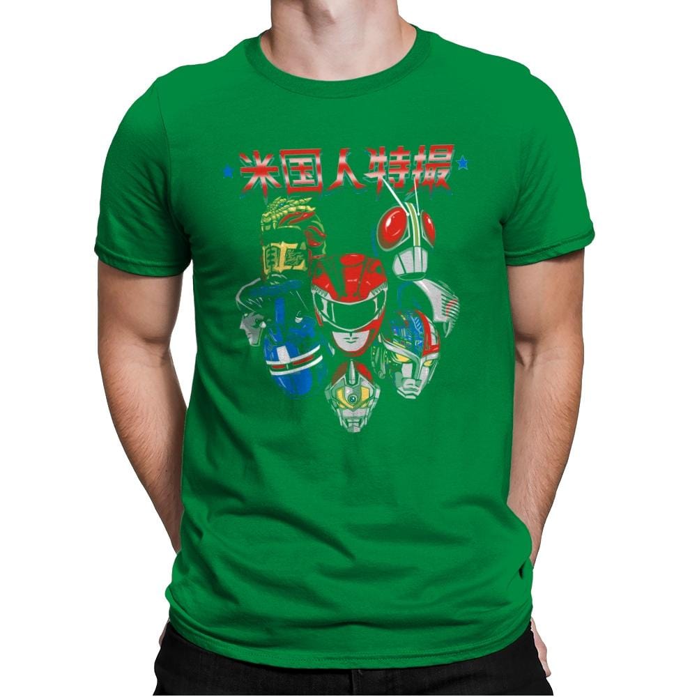 American Toku - Anytime - Mens Premium T-Shirts RIPT Apparel Small / Kelly Green