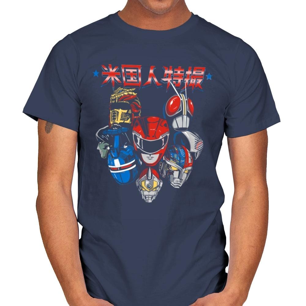 American Toku - Anytime - Mens T-Shirts RIPT Apparel Small / Navy