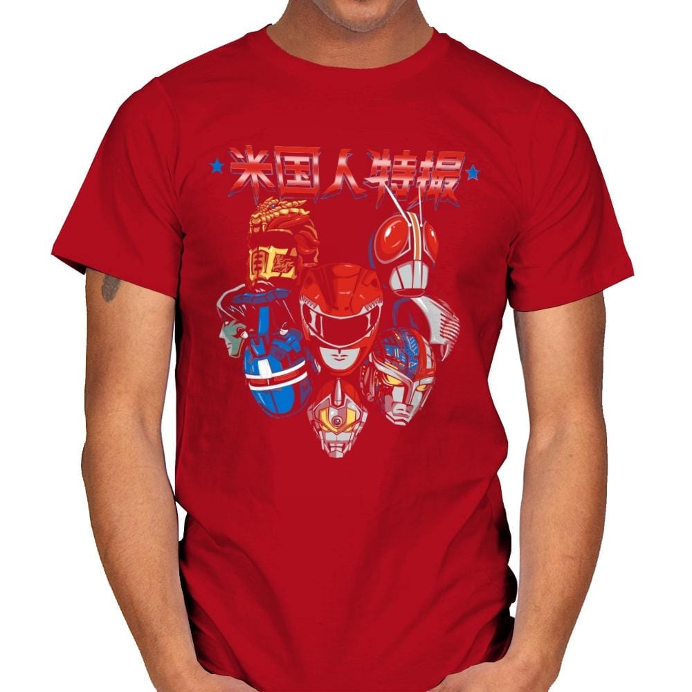 American Toku - Anytime - Mens T-Shirts RIPT Apparel Small / Red