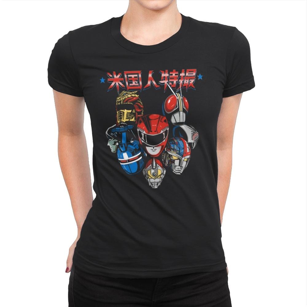 American Toku - Anytime - Womens Premium T-Shirts RIPT Apparel Small / Black