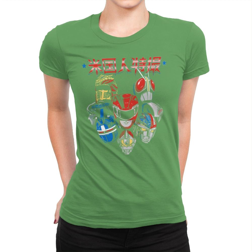 American Toku - Anytime - Womens Premium T-Shirts RIPT Apparel Small / Kelly Green