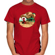 An Amazing Sand Castle - 80s Blaarg - Mens T-Shirts RIPT Apparel Small / Red