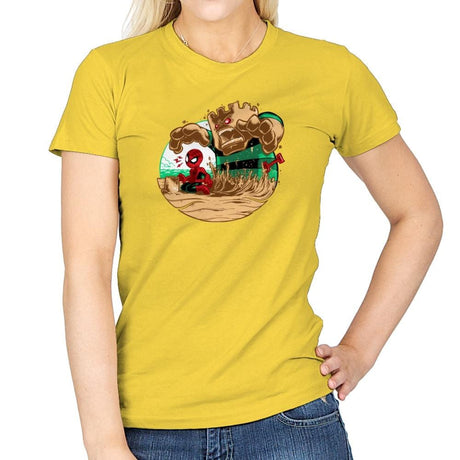 An Amazing Sand Castle - 80s Blaarg - Womens T-Shirts RIPT Apparel Small / Daisy