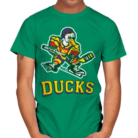 Anaheim Ducks - Mens T-Shirts RIPT Apparel Small / Kelly