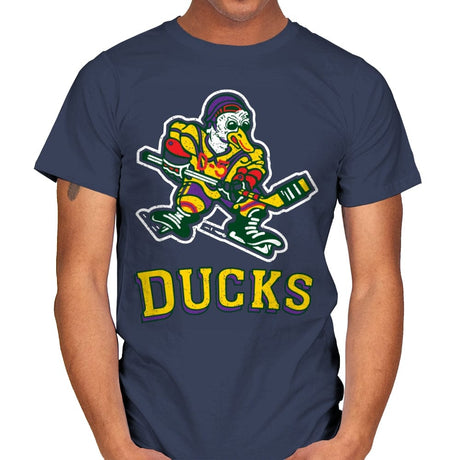 Anaheim Ducks - Mens T-Shirts RIPT Apparel Small / Navy