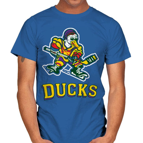Anaheim Ducks - Mens T-Shirts RIPT Apparel Small / Royal