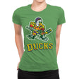 Anaheim Ducks - Womens Premium T-Shirts RIPT Apparel Small / Kelly