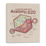 Anatomy of the D20 - Canvas Wraps Canvas Wraps RIPT Apparel 16x20 / Natural